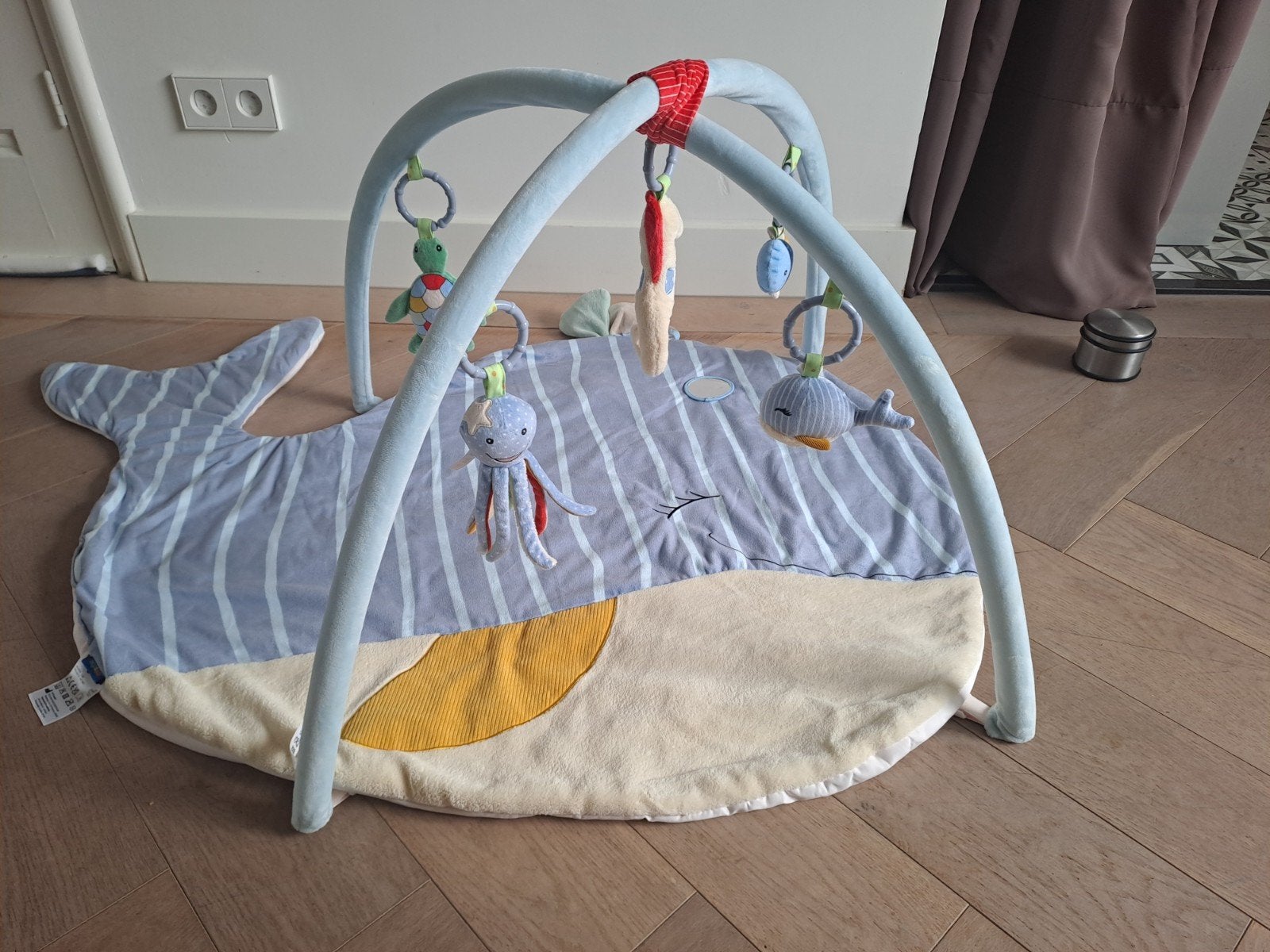Lupilu Babygym Walvis Speelkleed, Ophalen, Zo goed als nieuw, Babygym, Met geluid