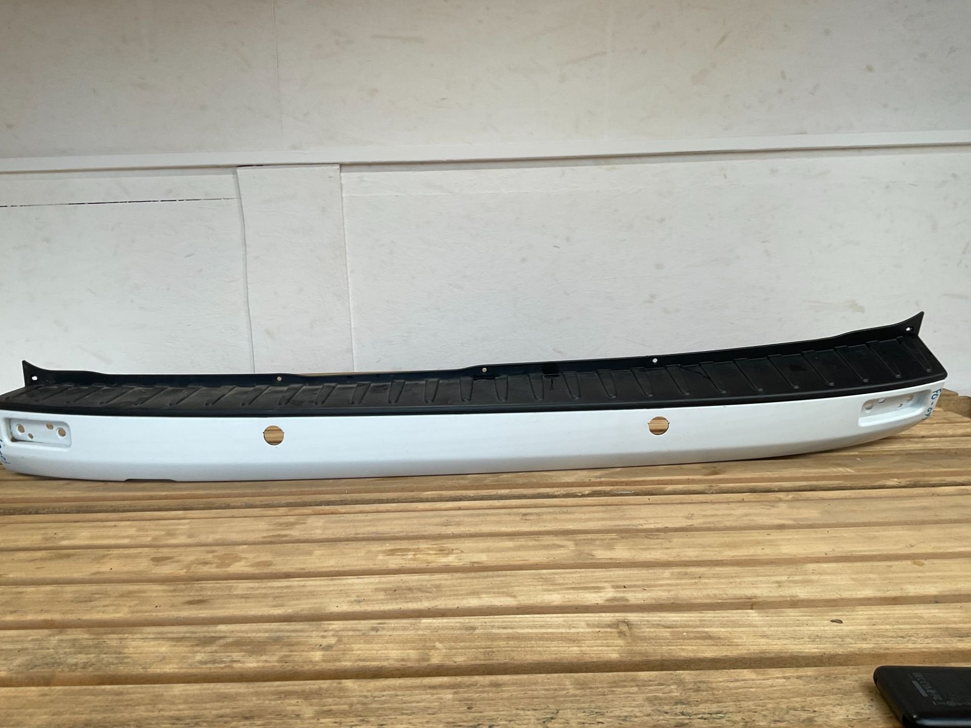 Bumper Ford Transit Custom 13-23 JK21-17E962-Pa Achterbumper, Gebruikt, Info@ford.com, Ophalen of Verzenden, Ford