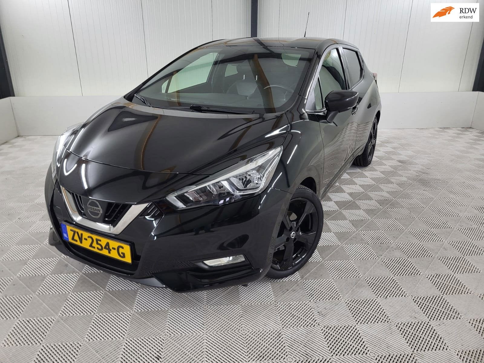 Nissan Micra 1.0 IG-T N-Sport, Camera, Navigatie, Parkeersen, Auto's, Voorwielaandrijving, Dealer onderhouden, 101 pk, Zwart