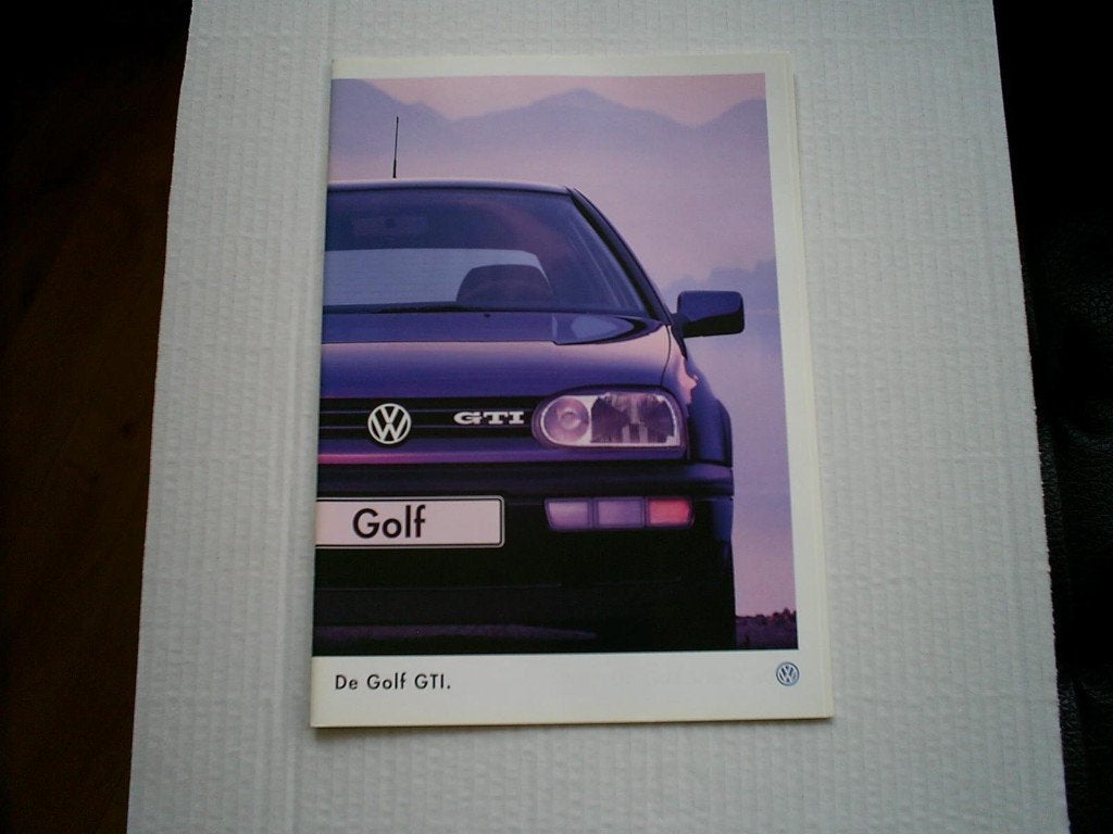 VW De Golf GTi [ 1 / 1995 ], Verzenden, Zo goed als nieuw, Volkswagen