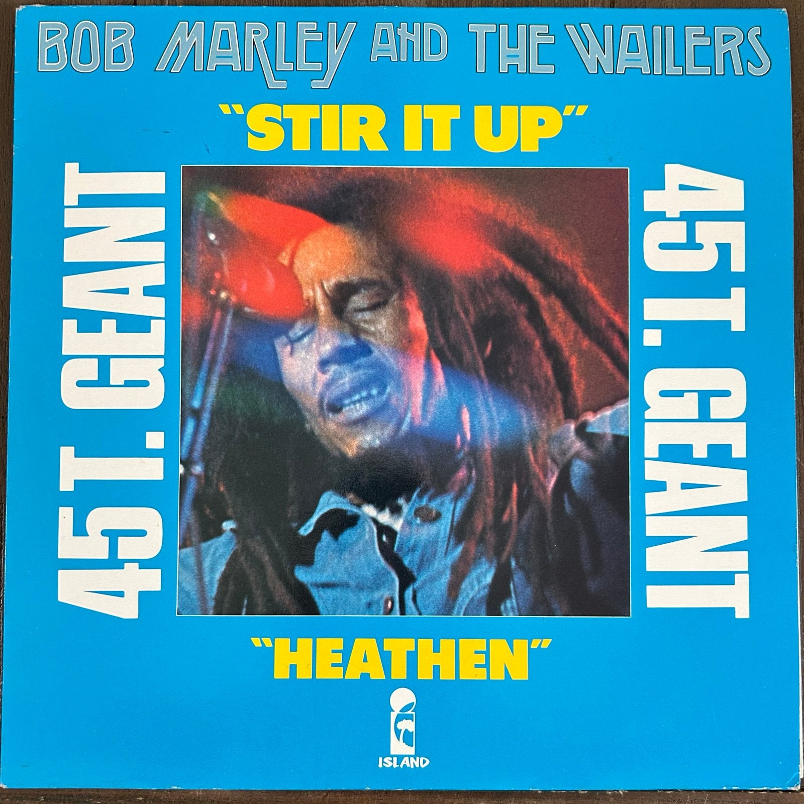 Bob Marley & The Wailers - Stir It Up (1978) 45T. GEANT, Cd's en Dvd's, Originele persing, Ophalen of Verzenden, Zo goed als nieuw