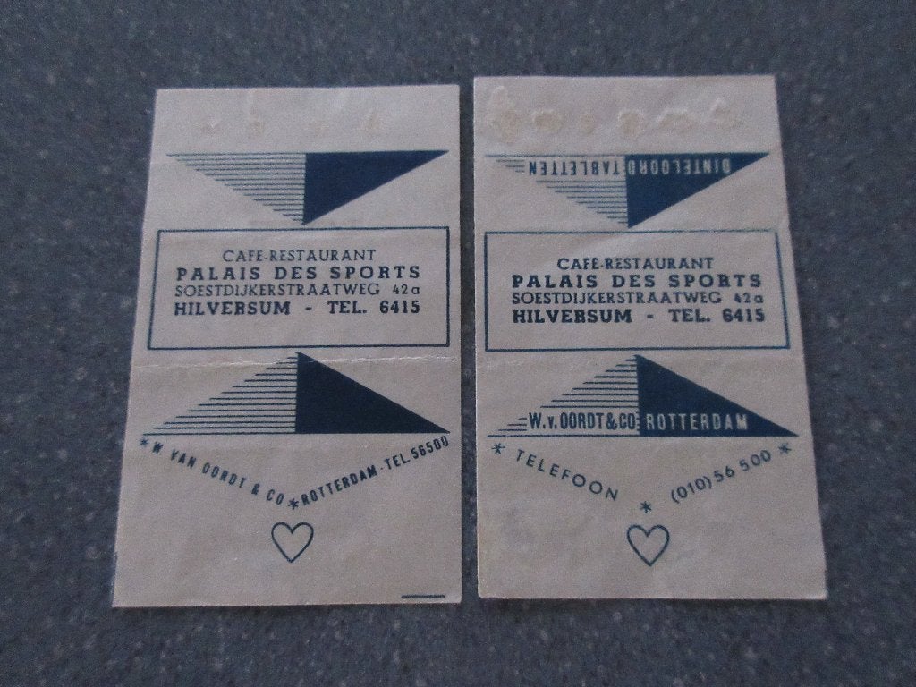 2  Hilversum, café-rest. Palais des Sports, Verzenden, Nederland