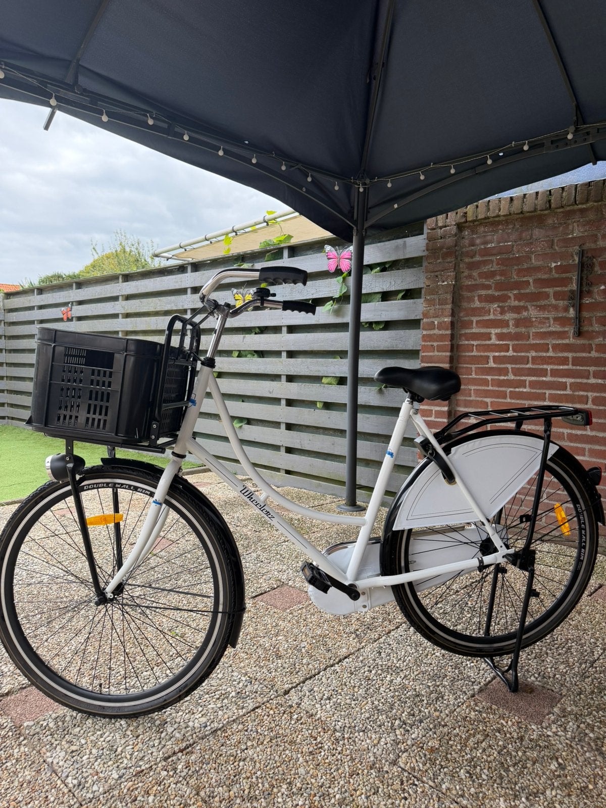ZGAN Wheelerz fiets 28 inch – incl. voordrager & krat, 53 tot 56 cm, Ophalen, Zo goed als nieuw, Terugtraprem