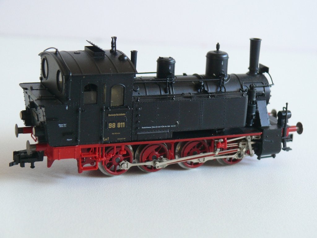 Fleischmann stoomlok  4098  BR 98 811 analoog, Fleischmann, Ophalen of Verzenden, Zo goed als nieuw, Analoog