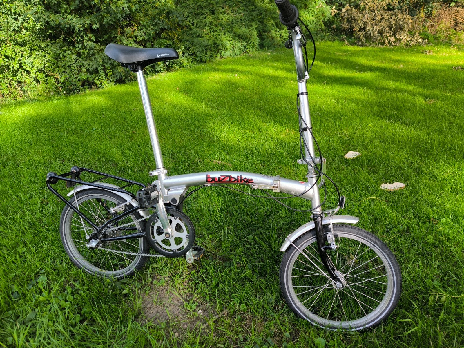 Buzbike vouwfiets 3 versnellingen, 16 tot 18 inch, Versnellingen, Ophalen of Verzenden, Zo goed als nieuw