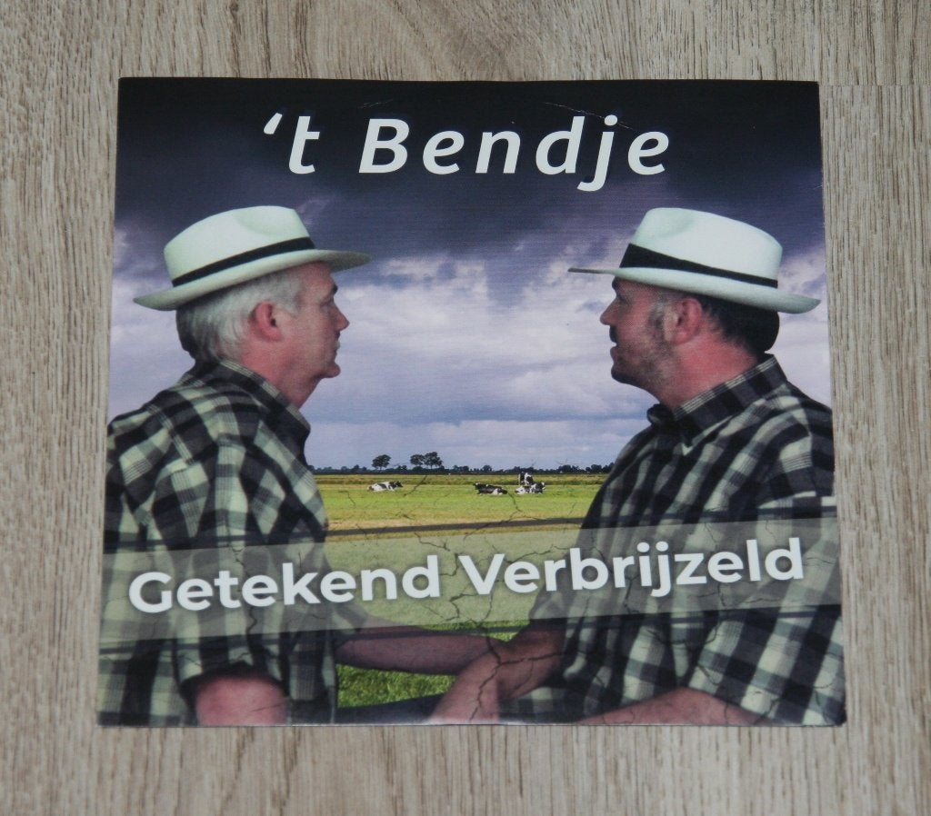T’ BENDJE ( getekend verbrijzeld ) piraten maxi single, 7 inch, Zo goed als nieuw, Overige typen, Nederlandstalig
