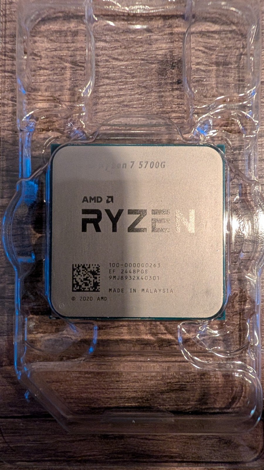 AMD Ryzen 7 5700G Processor met Radeon Graphics, Computers en Software, Processors, 8-core, AMD Ryzen 7 5700G, Nieuw, Ophalen of Verzenden