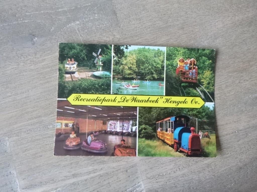 Hengelo, de Waarbeek, bootjes/botsauto, Verzenden, 1980 tot heden, Gelopen, Overijssel
