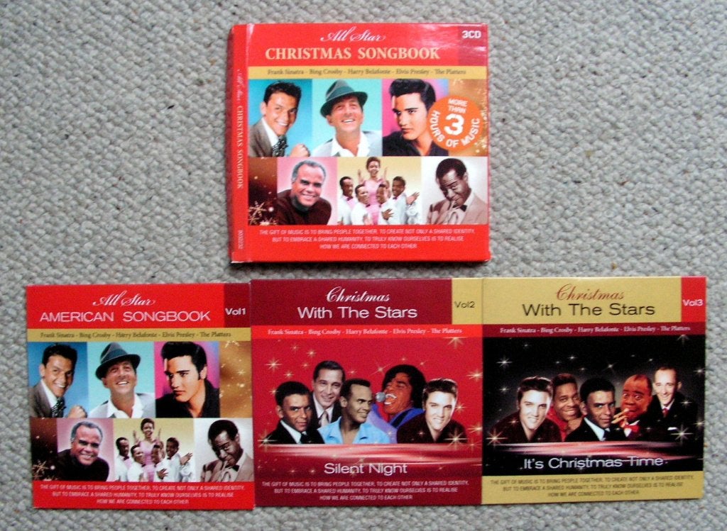 All Star Christmas Songbook 3CD BOX 60 nrs 2011 ZGAN, Cd's en Dvd's, Kerst, Digipak, Ophalen of Verzenden, Zo goed als nieuw