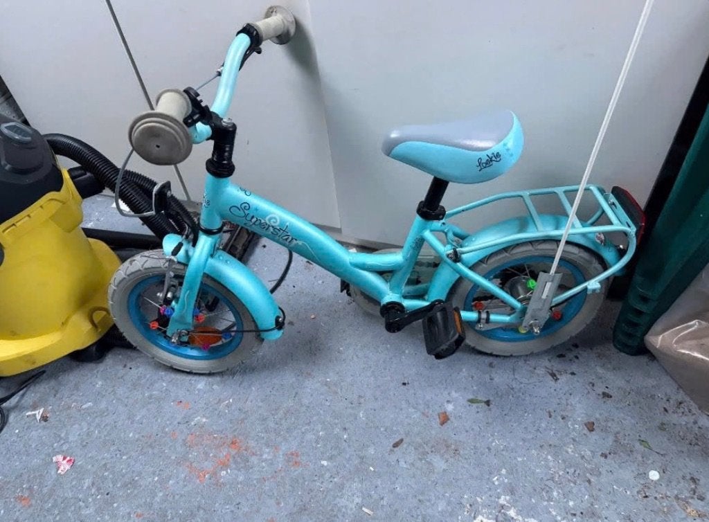 Kinderfiets, Fietsen en Brommers, Fietsen | Kinderfietsjes, Ophalen, Terugtraprem, Gebruikt, Loekie