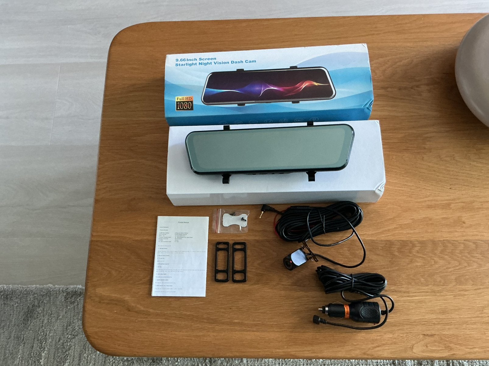 Dash Cam 9.66 Inch Screen Starligt Vision, Nieuw in doos, Ophalen of Verzenden, Nieuw