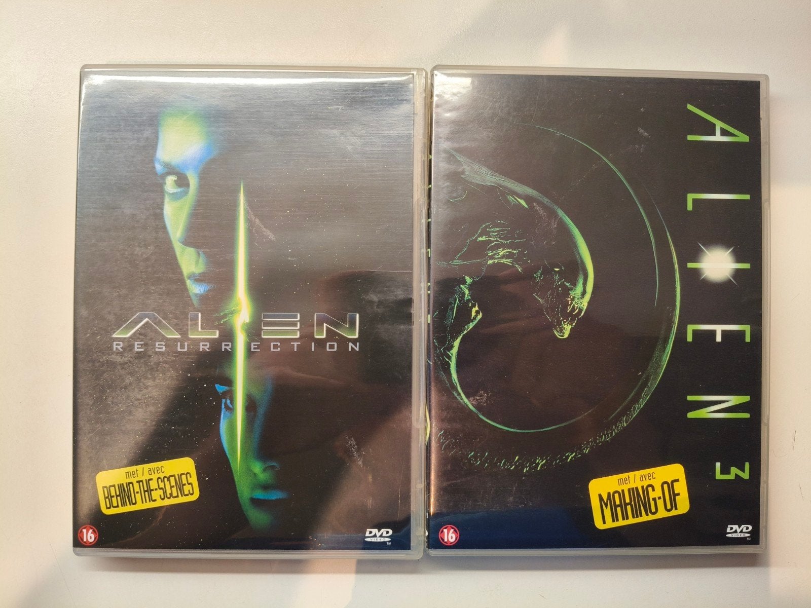 Alien 3 & Alien Resurrection DVD Boxset - Science Fiction, Vanaf 16 jaar, Ophalen of Verzenden, Gebruikt, Science Fiction