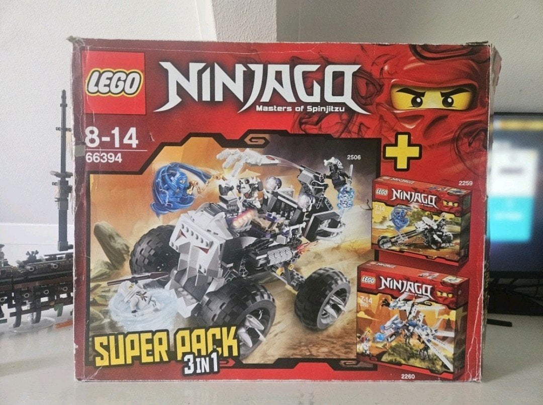 GEZOCHT! lego ninjago 66394 super pack 3in1, Ophalen of Verzenden, Nieuw, Lego