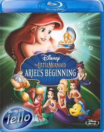 Blu-ray Disney's The Little Mermaid 3 (Kleine Zeemeermin 3), Cd's en Dvd's, Ophalen of Verzenden, Zo goed als nieuw, Tekenfilms en Animatie