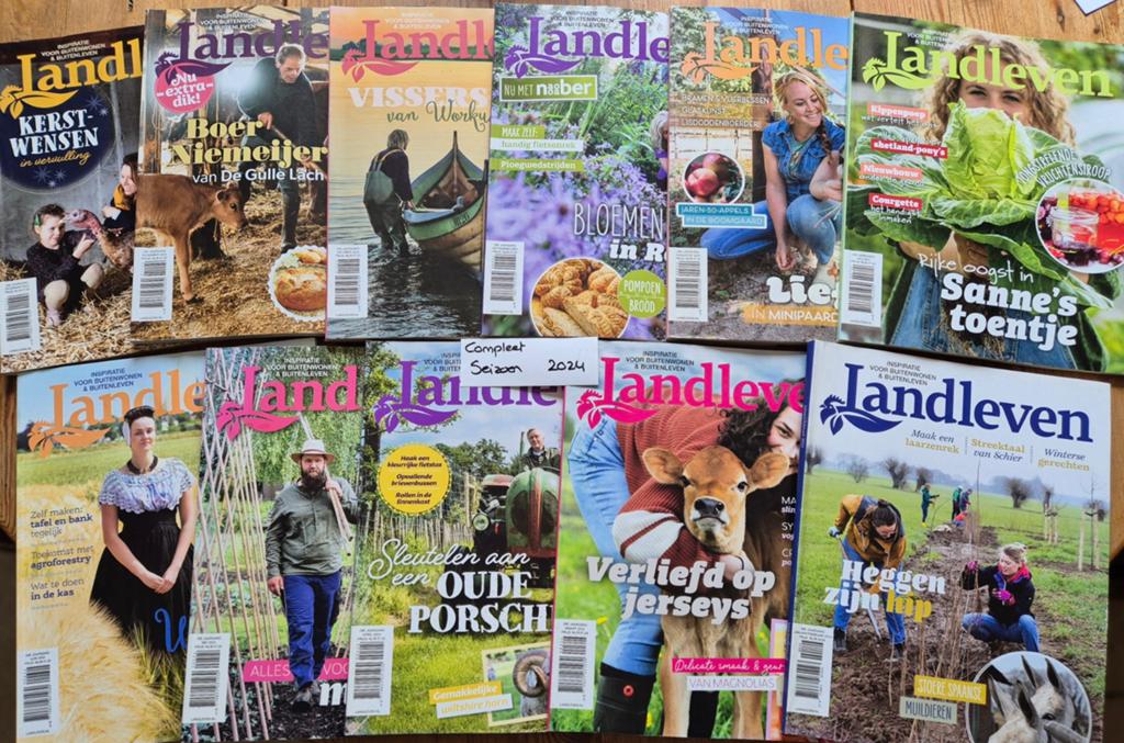 Landleven seizoen 2024, Ophalen, Gelezen, Overige typen