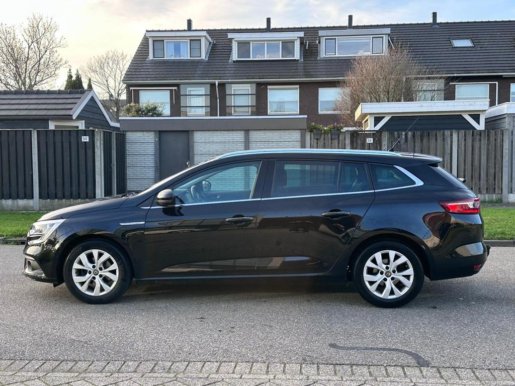 Renault Mégane Estate 1.3 TCe Limited Automaat*Achteruit ca, Gebruikt, Euro 6, 4 cilinders, Zwart