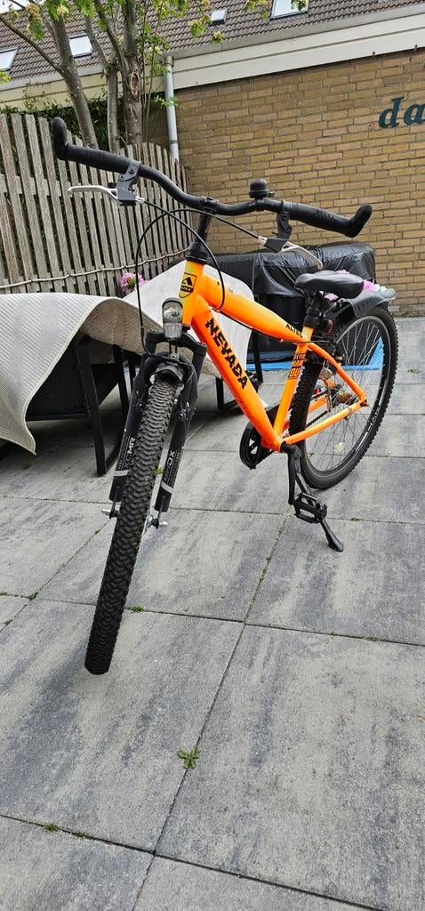 Nevada Mountainbike - Oranje/Zwart, Ophalen, Gebruikt, Overige merken