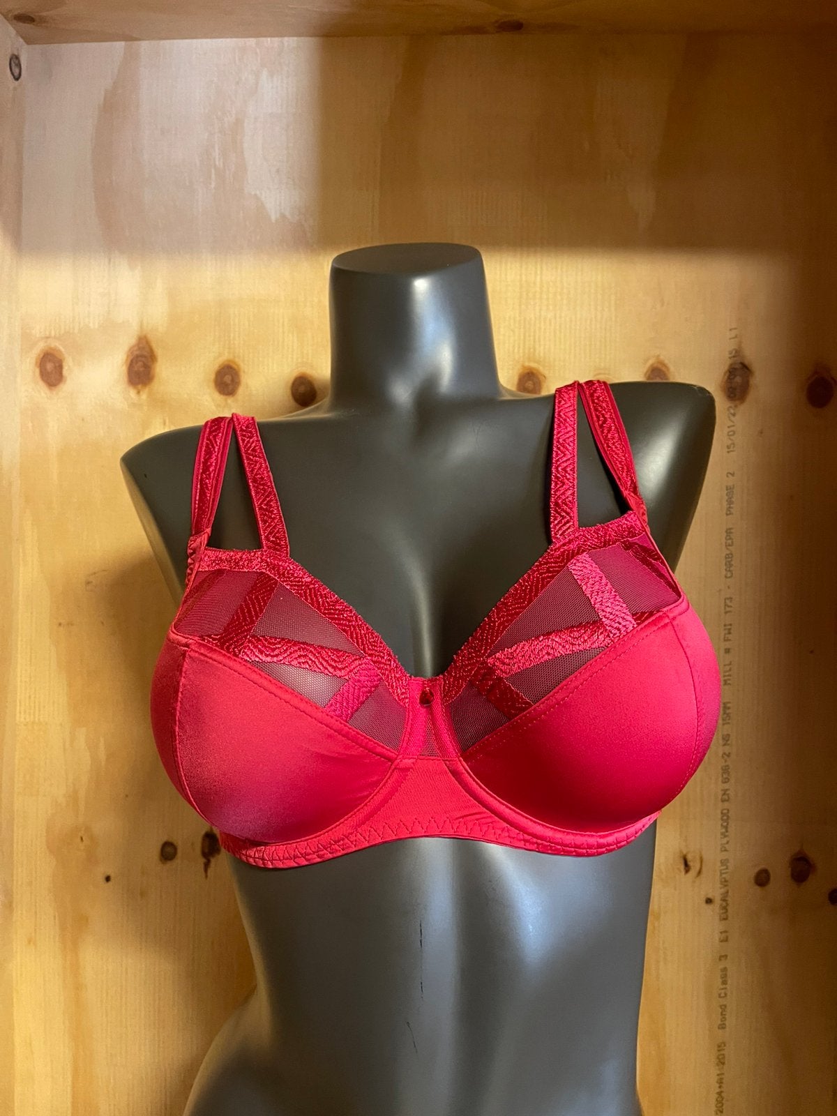 Louisa bracq bh 80d en 70f model rouge, Verzenden, Rood, BH