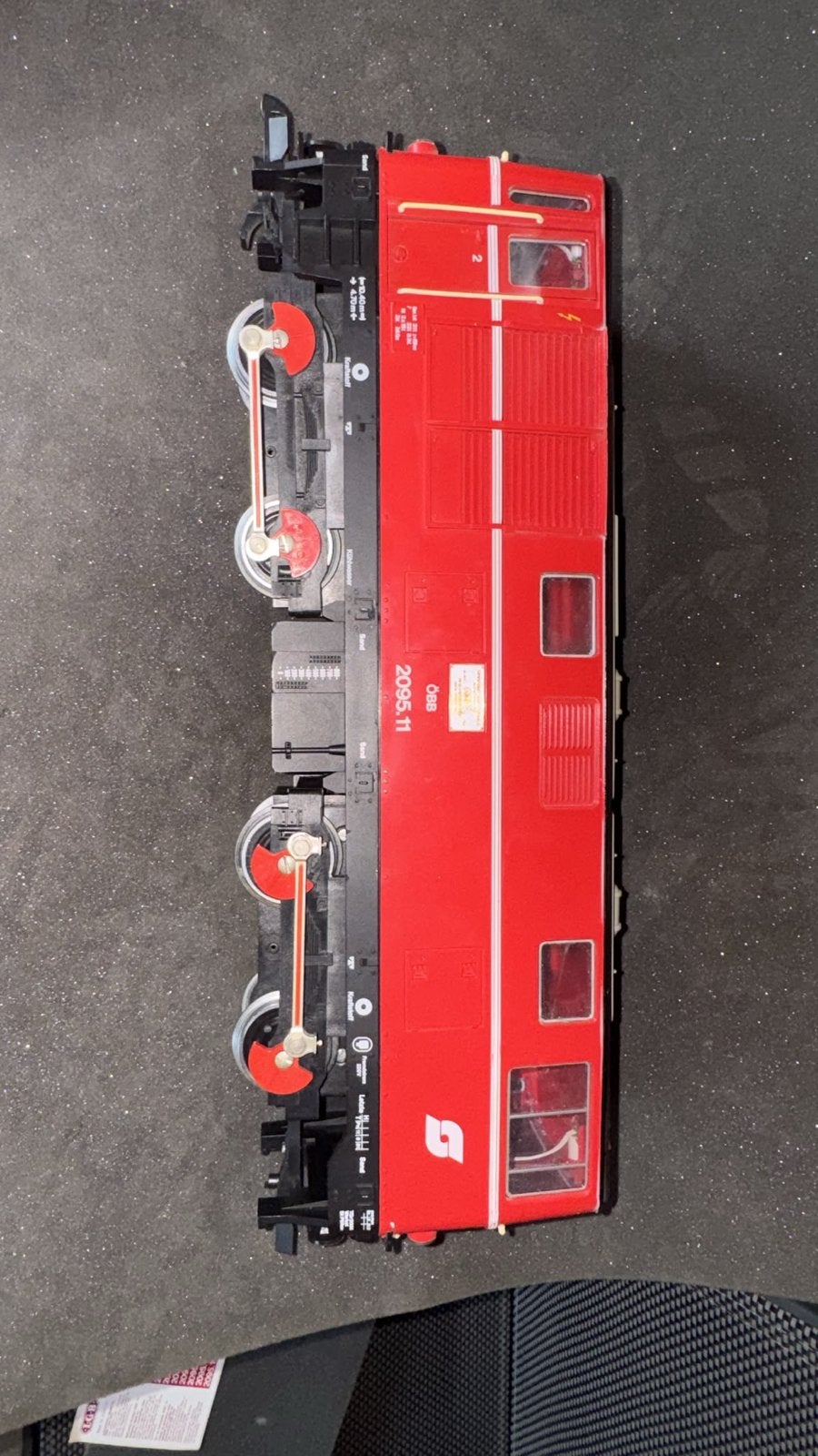 LGB 2095 Locomotief, Gebruikt, Ophalen of Verzenden, LGB, Analoog