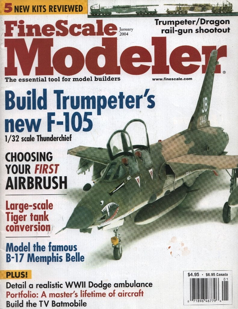 FineScale Modeler magazine Vol 22 No 1, Ophalen of Verzenden, 1:32 tot 1:50, Auto, Overige merken