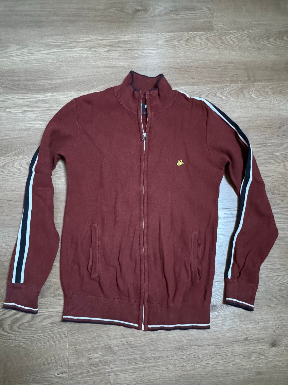Bordeaux rood vest met rits van WE maat S, WE, Ophalen of Verzenden, Zo goed als nieuw, Rood