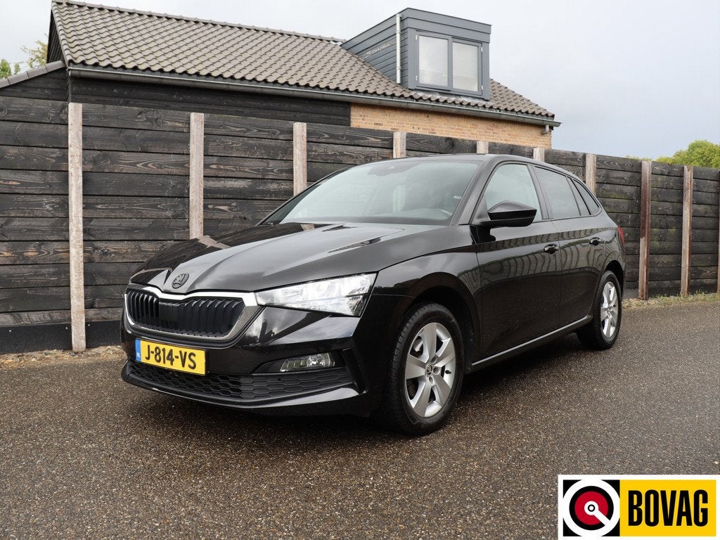 Skoda Scala 1.0 TSI Sport Business NL-auto, sportstoel, Voorwielaandrijving, Gebruikt, 116 pk, Origineel Nederlands