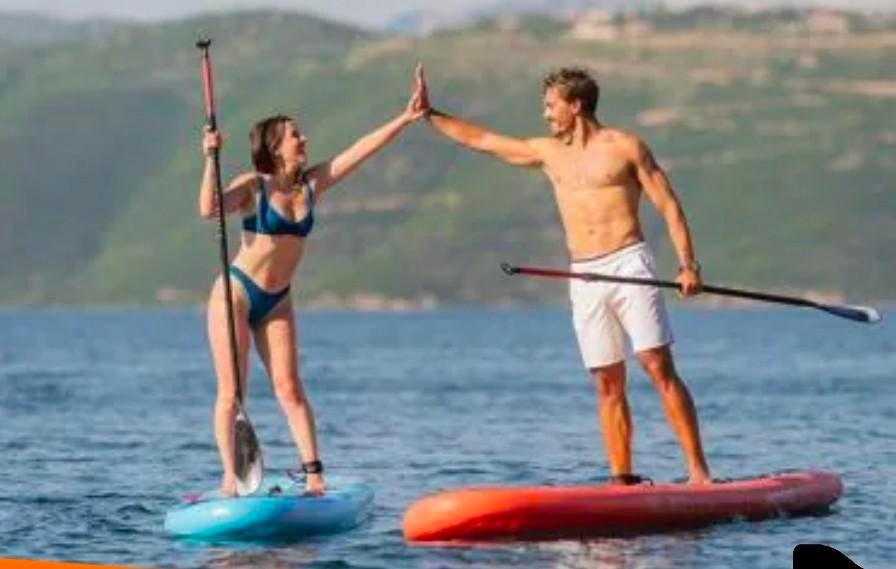 Het seizoen is weer begonnvoordelige Aqua Marina  Peddels, Watersport en Boten, Ophalen of Verzenden, Nieuw