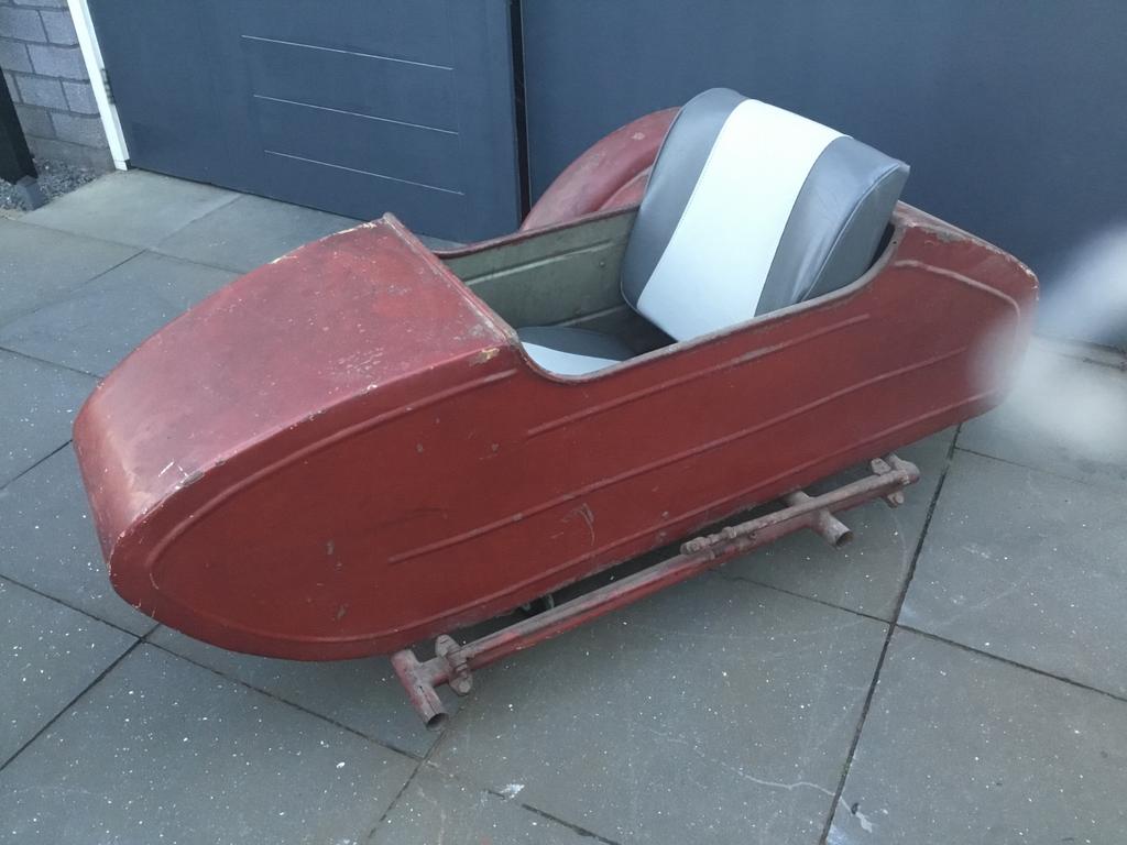 Zijspan voor scooter, Ophalen of Verzenden, Gebruikt