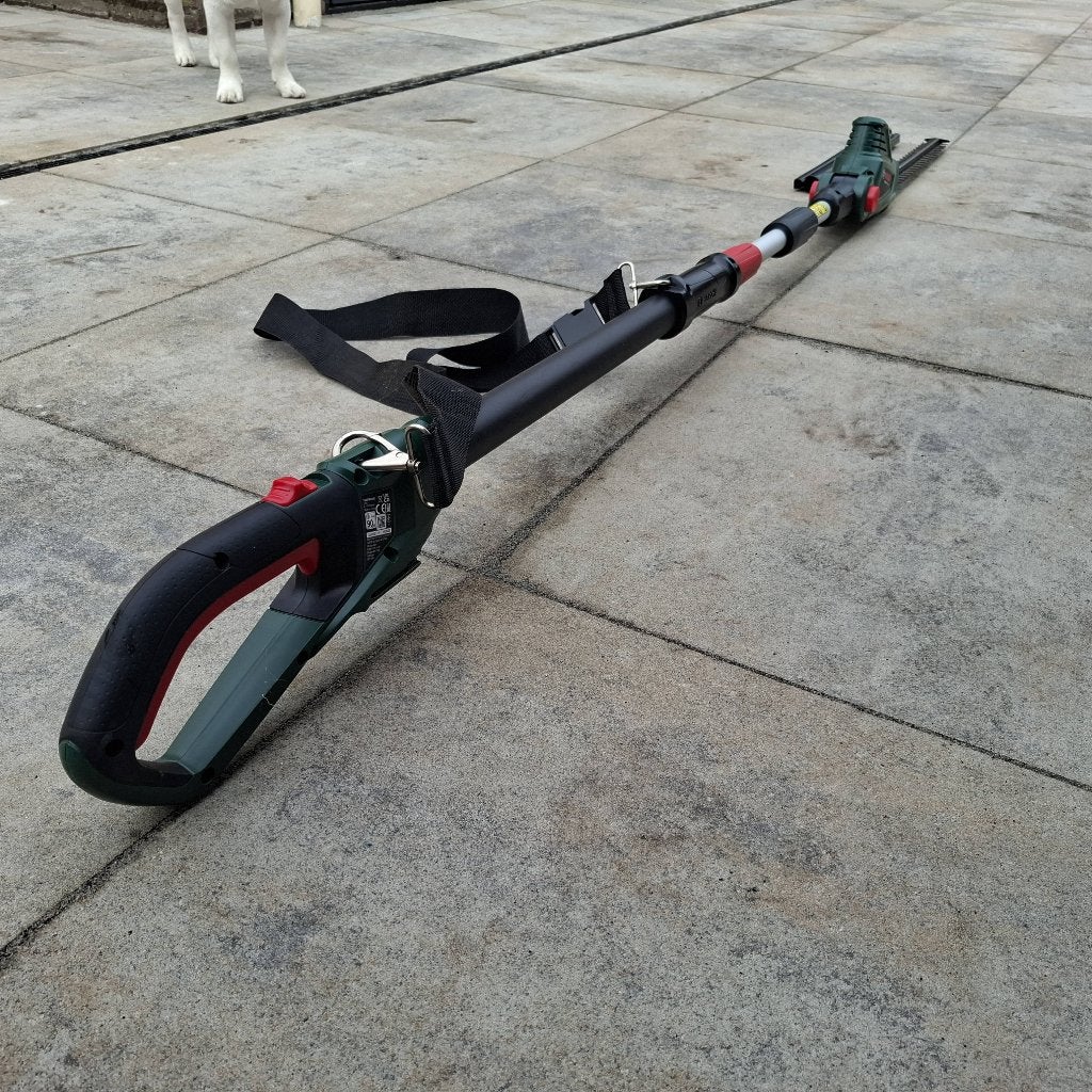 Bosch telescopische heggenschaar, Tuin en Terras, Heggenscharen, Ophalen, Zo goed als nieuw, Elektrisch, Bosch