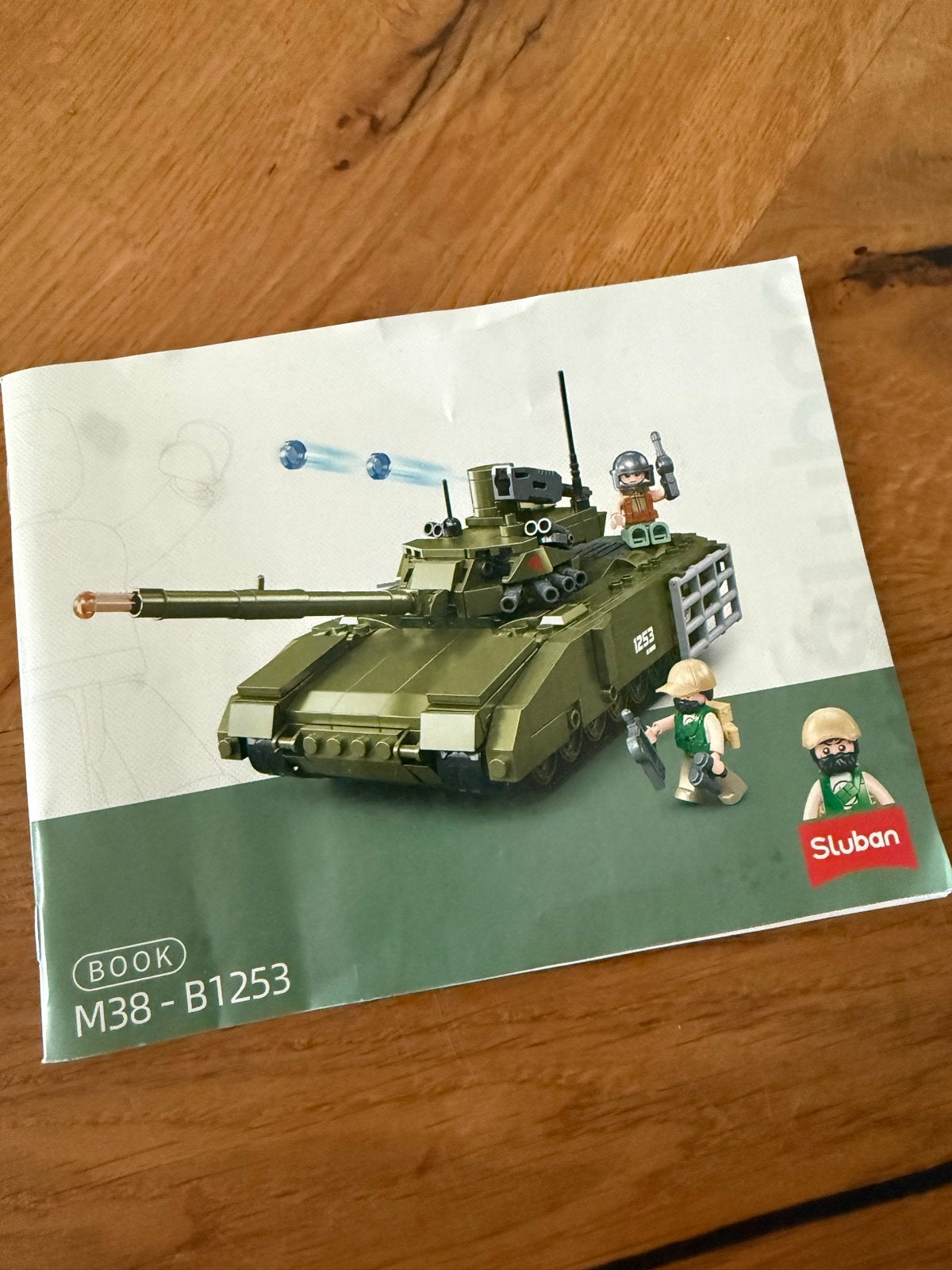 Sluban M38-B1253 Tank Bouwset, Ophalen of Verzenden, Zo goed als nieuw, Overige merken
