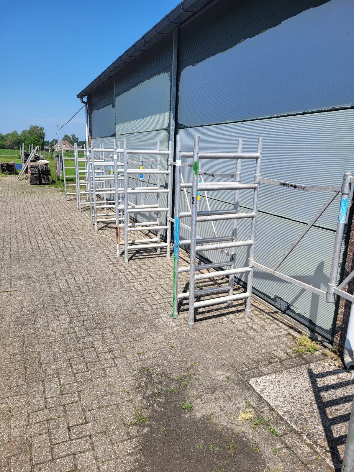 5x Asc kamersteiger rolsteiger frames, Ophalen, Gebruikt, Rolsteiger of Kamersteiger, Minder dan 2 meter