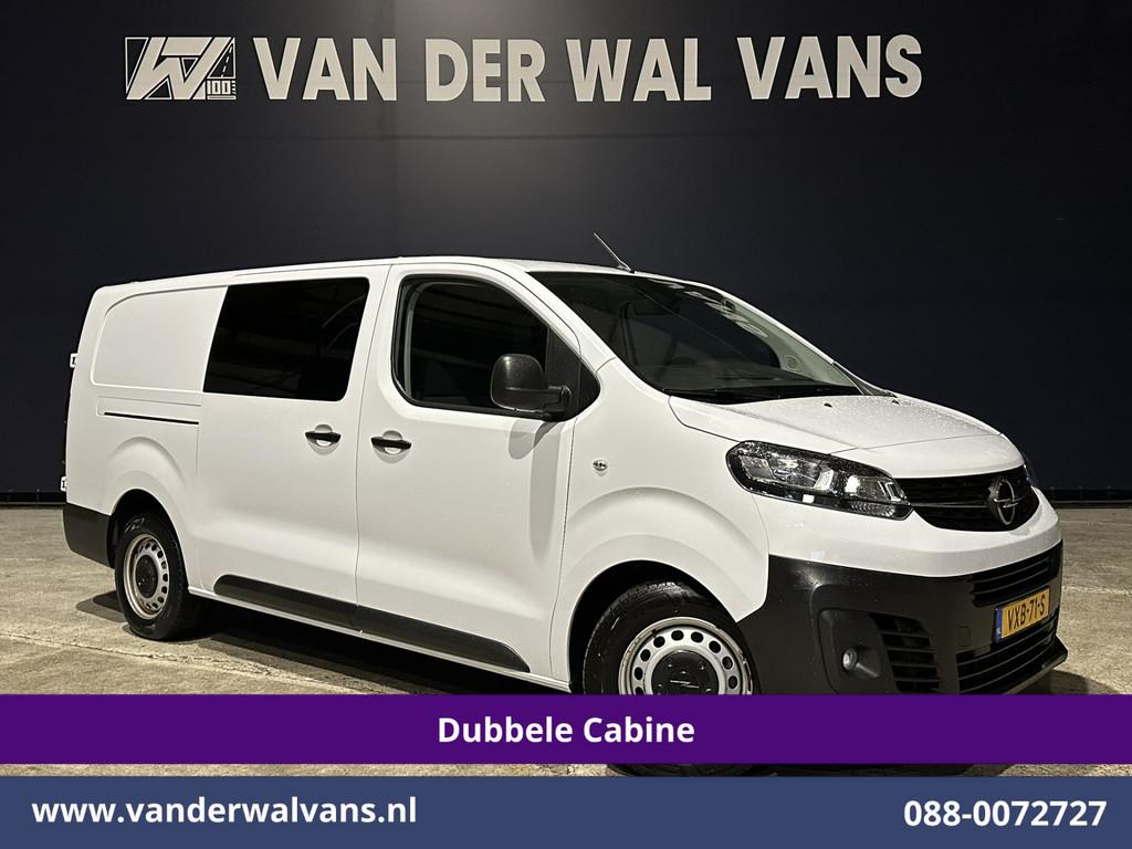 Opel Vivaro 2.0 CDTI 145pk L3H1 Dubbele Cabine Euro6 Airco |, Auto's, 145 pk, Stof, Gebruikt, 4 cilinders