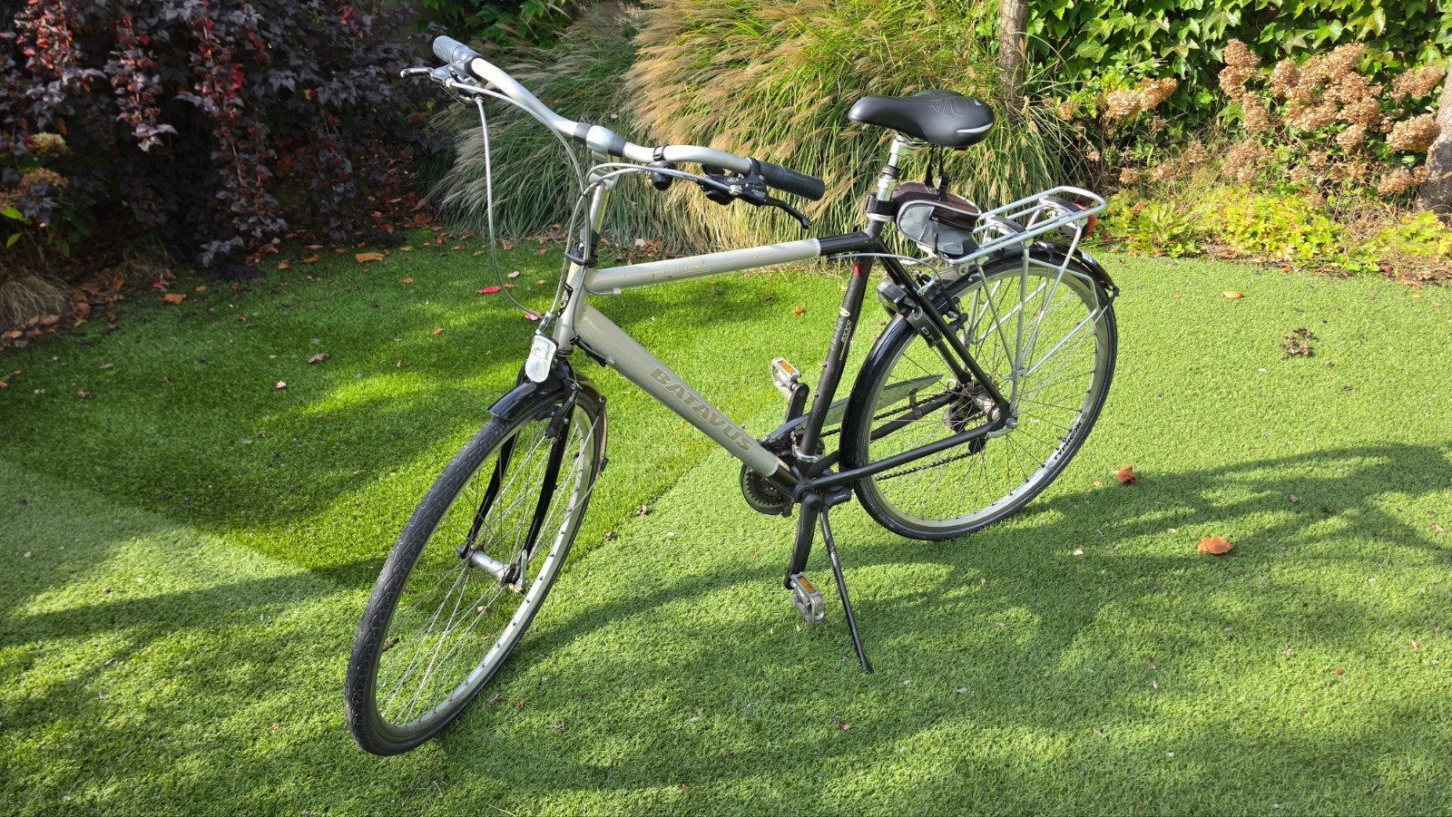 Comfortabele Batavus herenfiets met 24 versnellingen, Ophalen, Gebruikt, Velgrem, Versnellingen