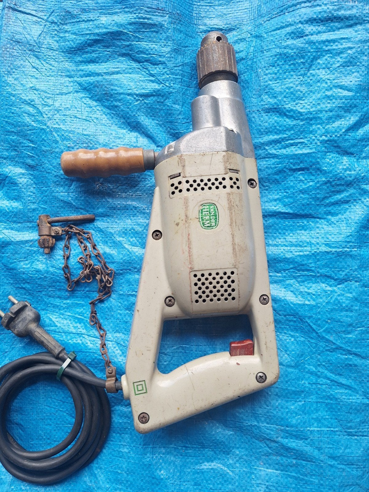 vintage bormaschine, Doe-het-zelf en Verbouw, Gereedschap | Boormachines, Ophalen of Verzenden, Zo goed als nieuw