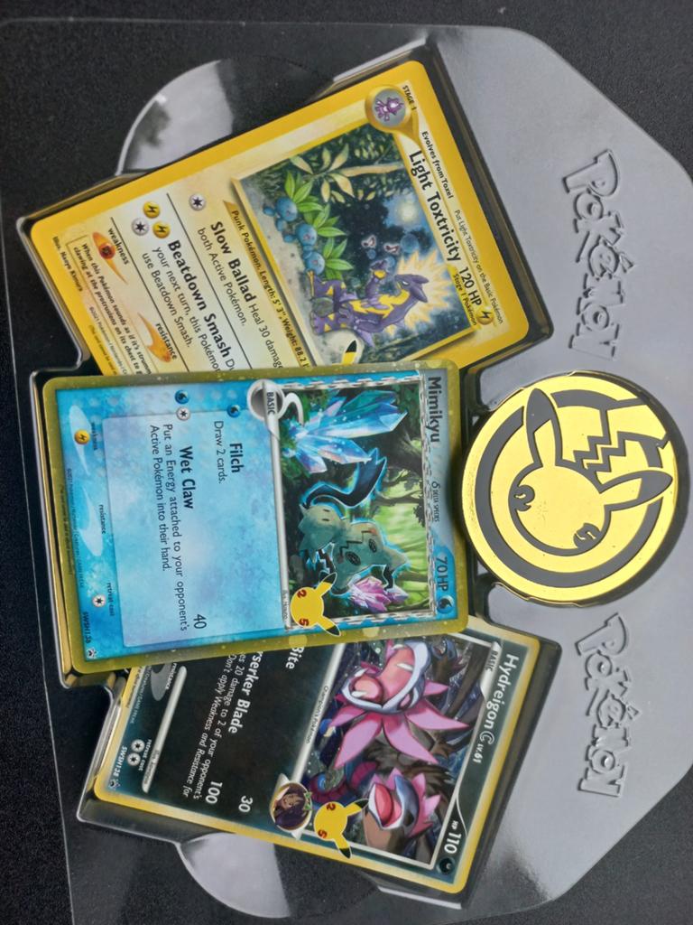Pokemon  promo setje, Ophalen of Verzenden, Zo goed als nieuw, Meerdere kaarten, Foil