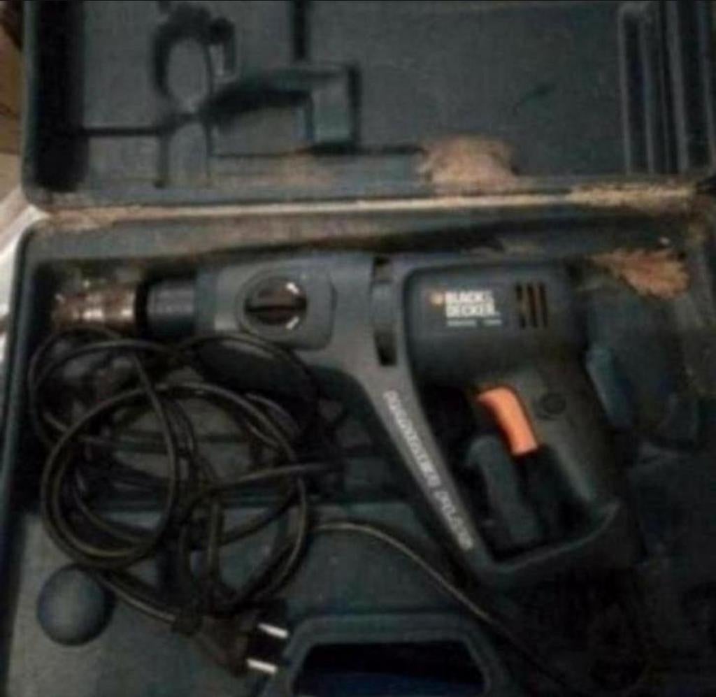 Black en decker klopboormachine boormachine

Prijs 25

Inter, Ophalen of Verzenden, Boormachine