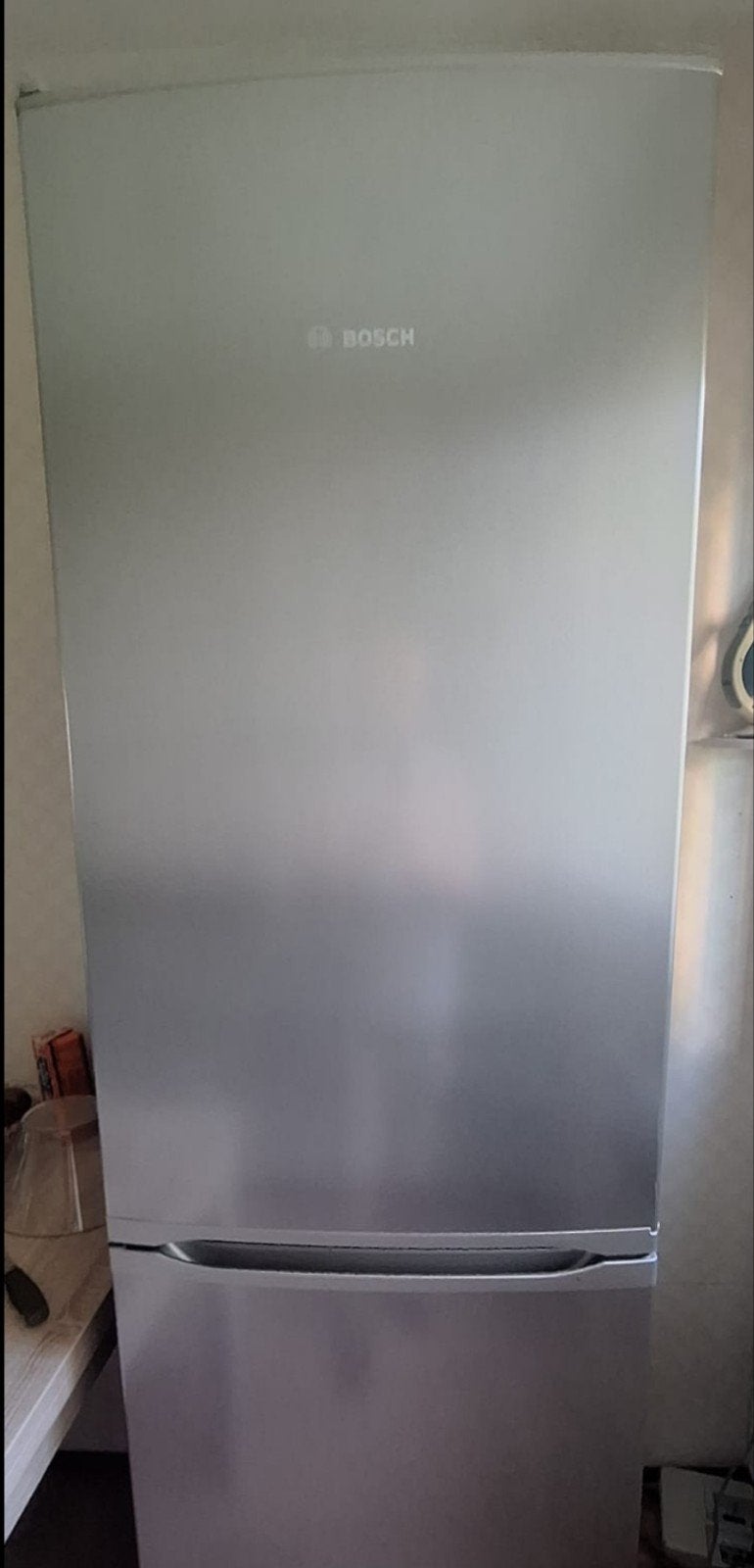 Bosch Koelkast met Vriezer - Zo goed als nieuw, Witgoed en Apparatuur, 200 liter of meer, 60 cm of meer, Met aparte vriezer, Zo goed als nieuw
