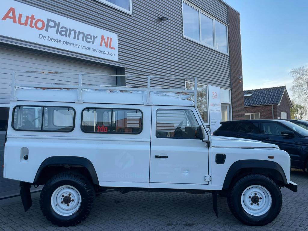 Land Rover Defender 2.5 Td5 110" County! 9-Persoons!, Stof, Origineel Nederlands, 2402 cc, SUV of Terreinwagen