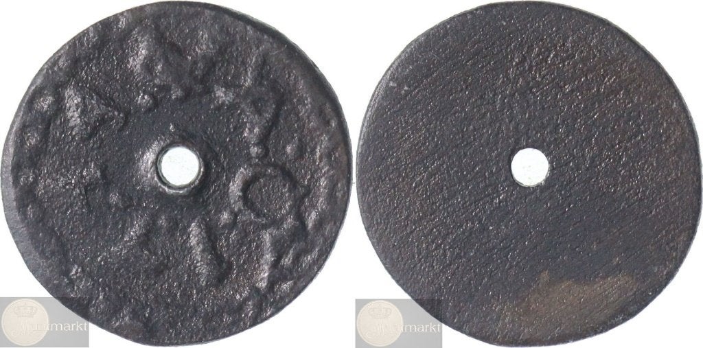 V.O.C. - Nederlands-Indië - Pitje / Pitis 1744 'Batavia R4', Postzegels en Munten, Munten | Nederland, Ophalen of Verzenden, Vóór koninkrijk