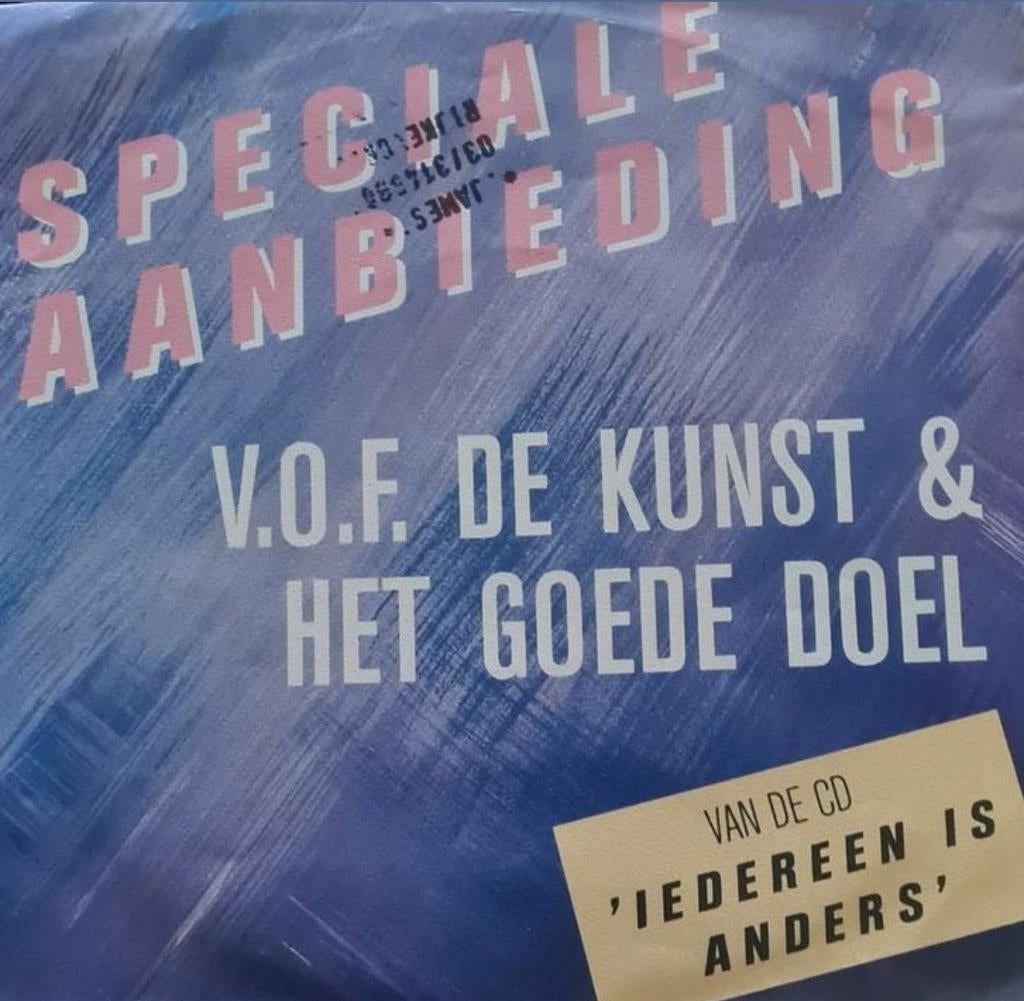 V.O.F DE KUNST & HET GOEDE DOEL  - SPECIALE AANBIEDING, Ophalen of Verzenden, Gebruikt, Nederlandstalig