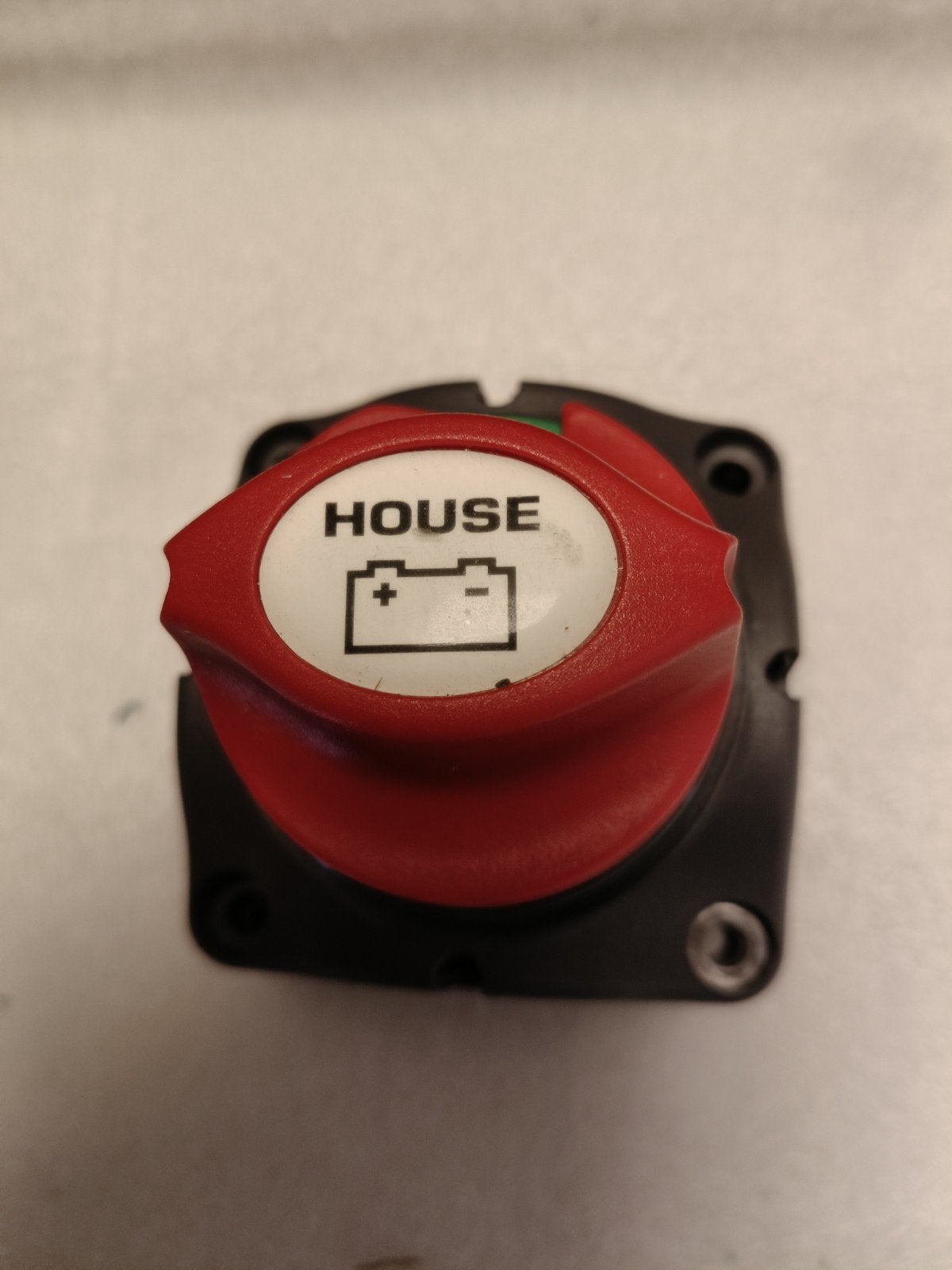 Accu hoofdschakelaar 'HOUSE' voor boot of camper, Watersport en Boten, Ophalen of Verzenden, Zo goed als nieuw, Motor en Techniek