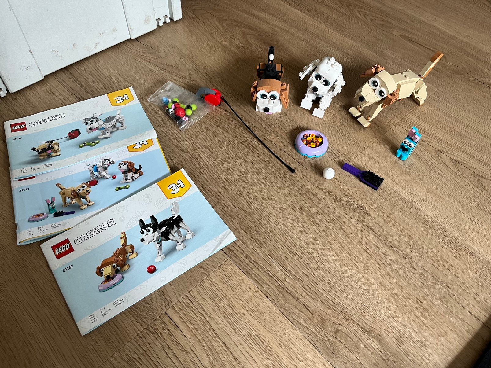Lego creator 3 in 1 schattige honden, Ophalen of Verzenden, Zo goed als nieuw
