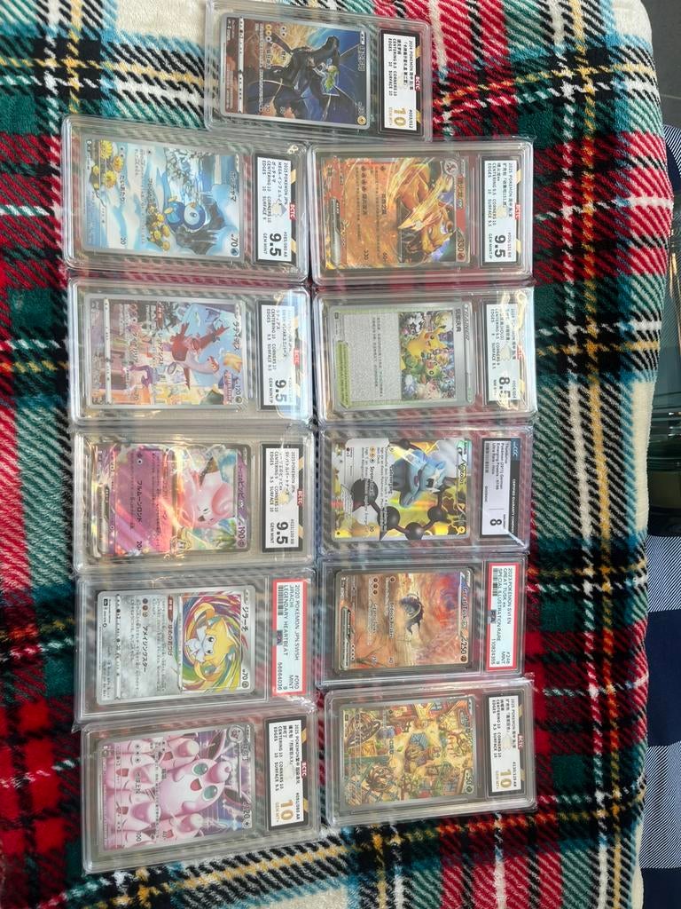 Pokemon slabs, Ophalen of Verzenden, Zo goed als nieuw