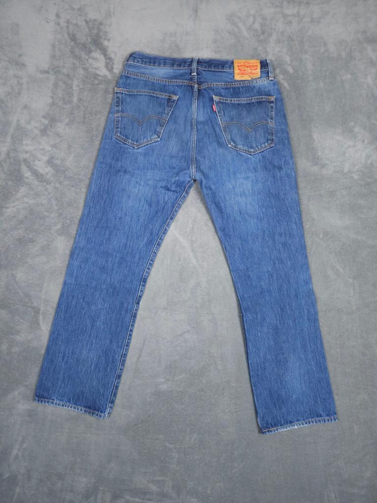 Levis 501 Broek W36 L32 Straight Fit Blauw Jeans., W36 - W38 (confectie 52/54), Blauw, ., Ophalen of Verzenden