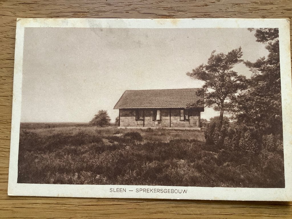 Sleen 1927 Sprekersgebouw, Ophalen of Verzenden, 1920 tot 1940, Drenthe