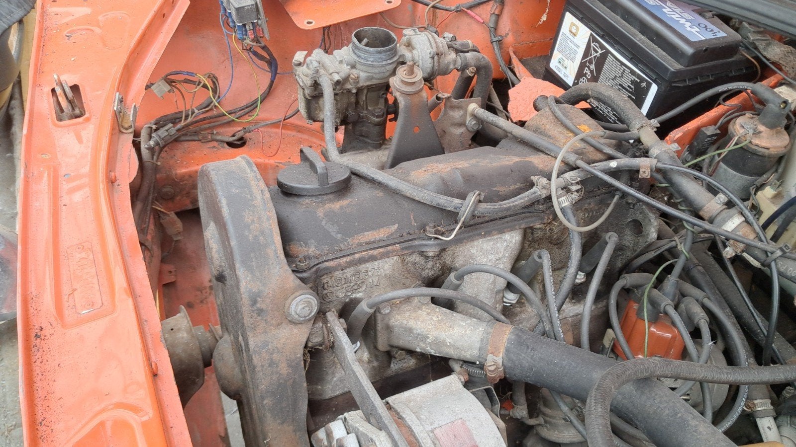 VW Passat B2 / Audi 80 B2 1.6 Benzine Motor, Ophalen, Gebruikt, Audi