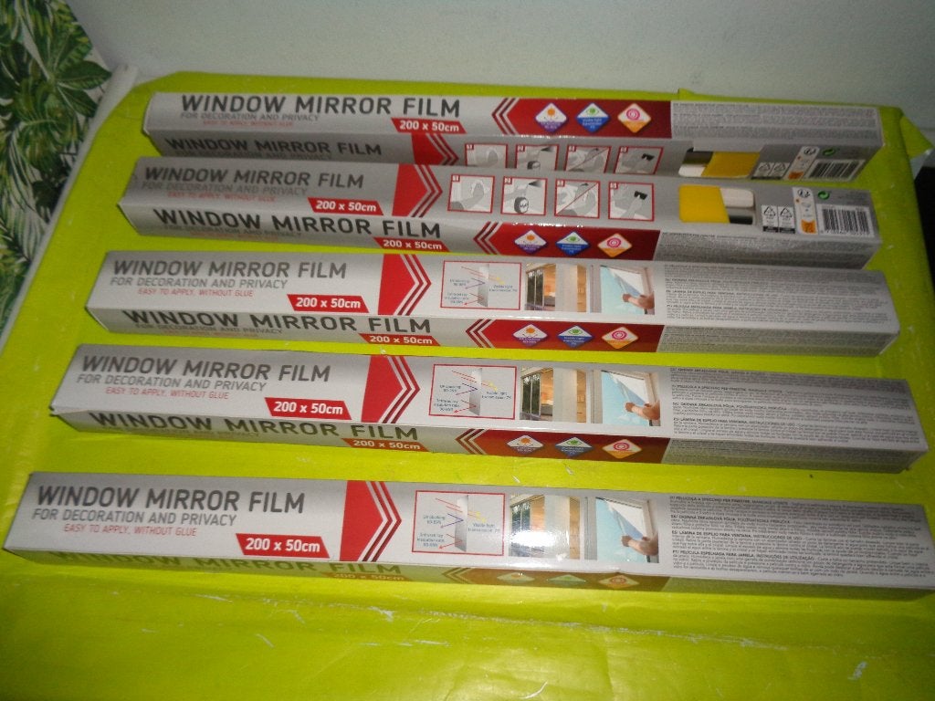 SPIEGEL RAAM FOLIE €1,- PER STUK!, Ophalen, Gevelraam of Ruit, Minder dan 80 cm, Minder dan 80 cm