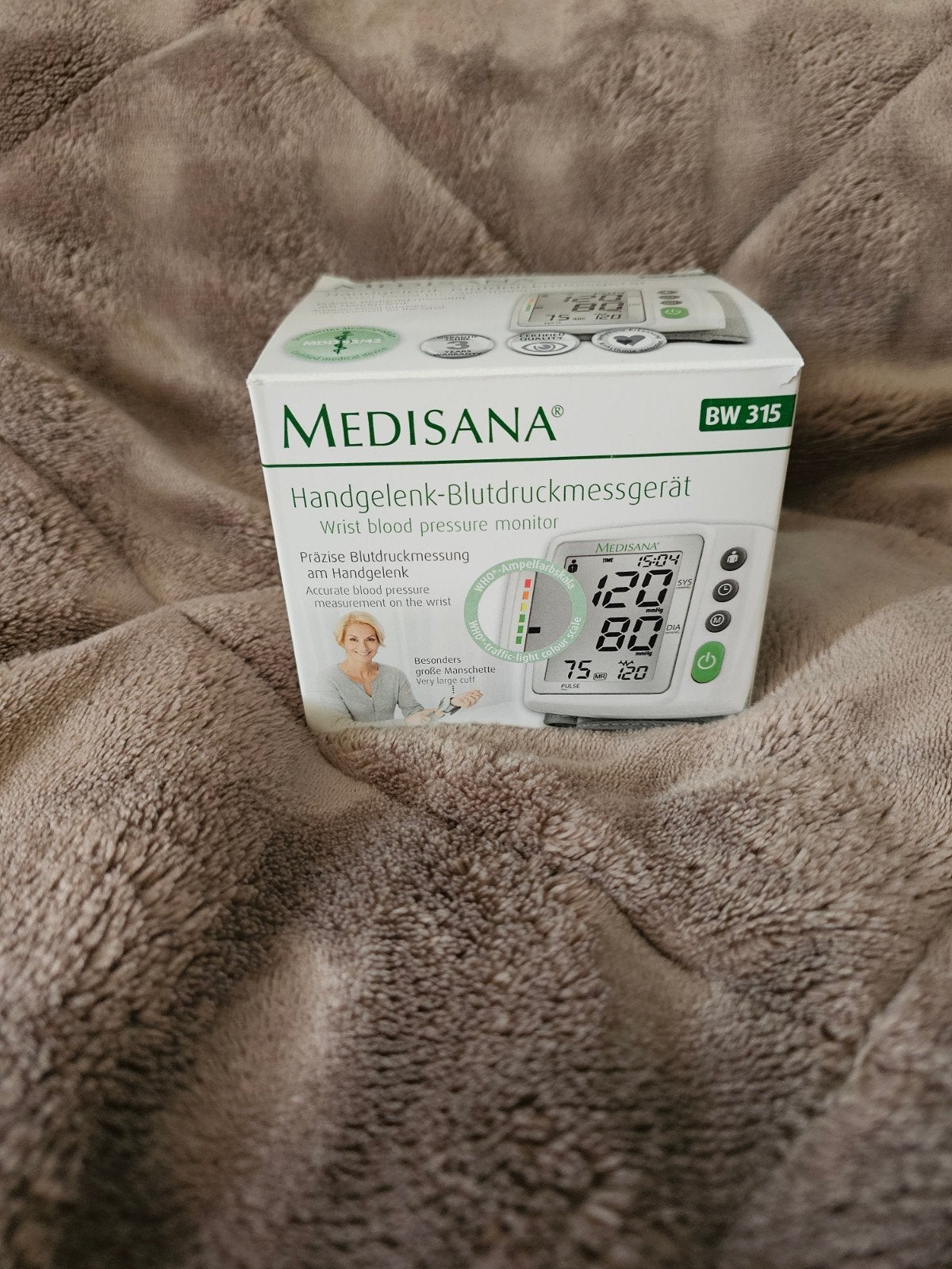 Medisana BW 315 Bloeddrukmeter voor de pols, Ophalen, Zo goed als nieuw