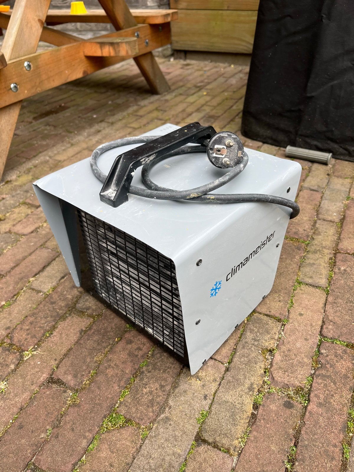Bouwdroger / Keramische Ventilator Climameister LR30, Doe-het-zelf en Verbouw, Ventilatie en Afzuiging, Gebruikt, Ventilator, Ophalen