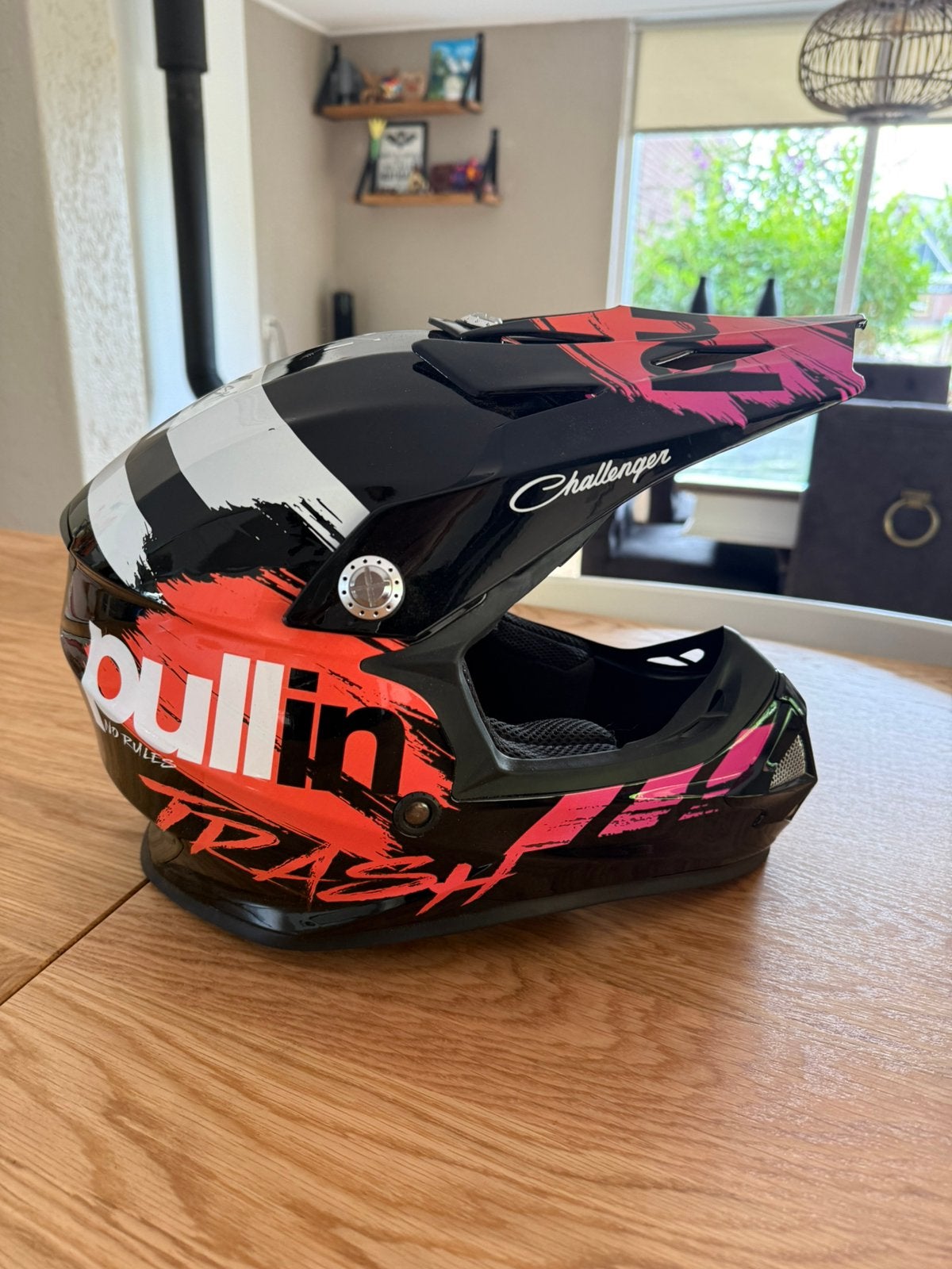 PULL-IN Motorcross helm maat YS kind, Overige merken, Kinderen, Offroadhelm, Ophalen of Verzenden